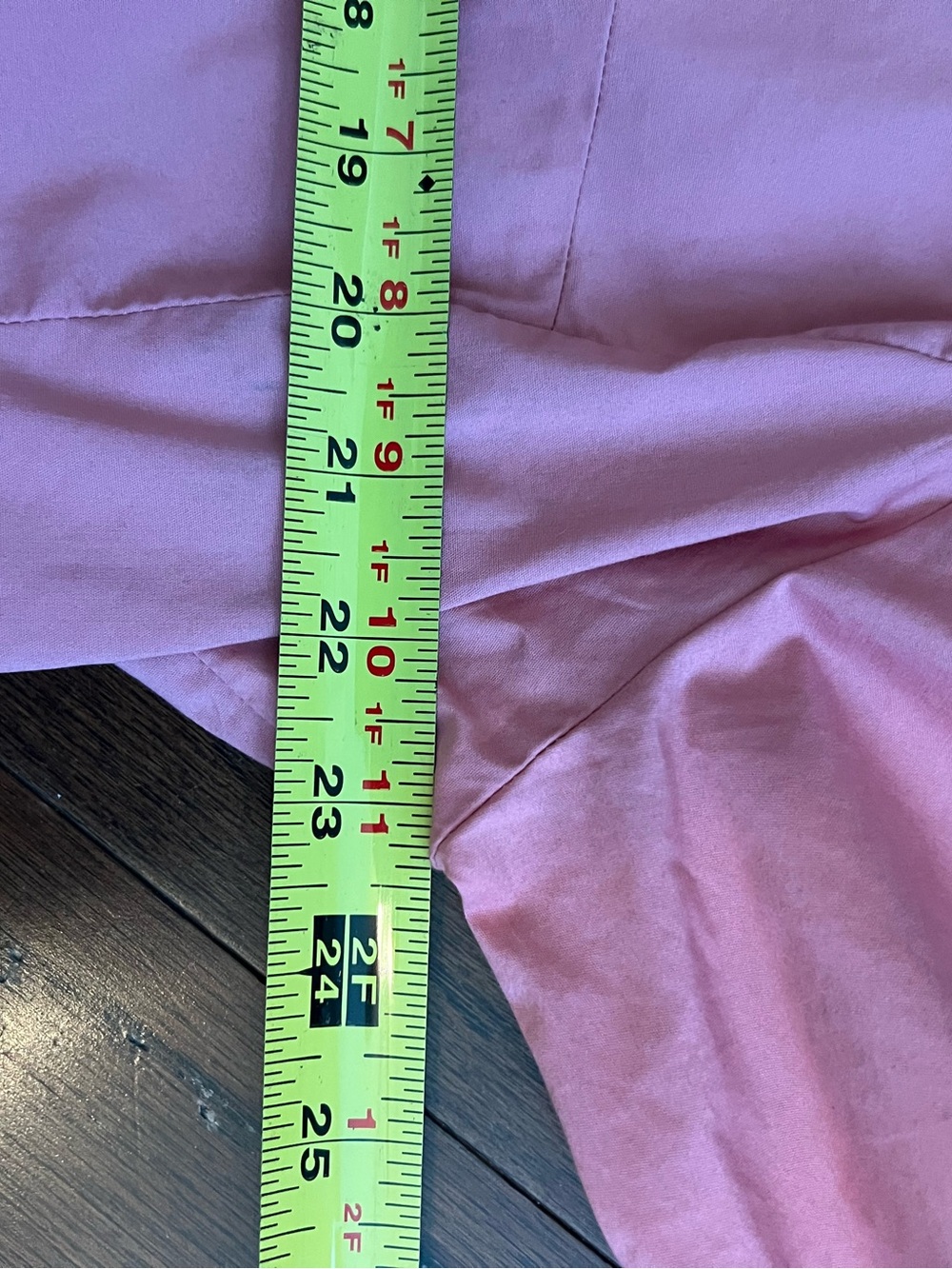 Merona Pink Button-Up Shirt 3/4 sleeve - Picture 9 of 9